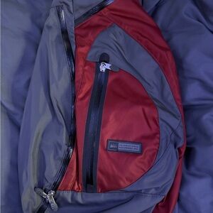 REI Charcoal and Crimson Backpack